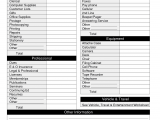 Tax Template For Small Business And Yearly Business Expense Spreadsheet