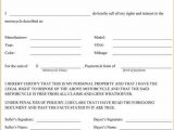 Template For Bill Of Sale For Motorcycle And Bill Of Sale Pdf