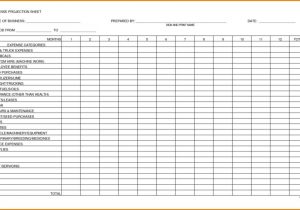Template For Business Expenses And Sample Of Excel Spreadsheet Business Expenses