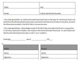 Texas Vehicle Bill Of Sale Form Free And Bill Of Sale Template Word