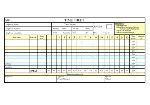 Time Clock Calculator Spreadsheet and Time Clock Sheet Template