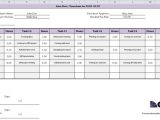 Time Management Excel Spreadsheet Template