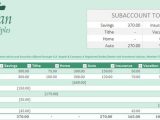 Tithes And Offering Record Form And Tithing Spreadsheet Example