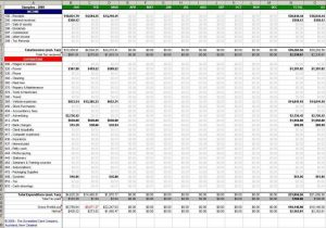 Tracking Income and Expenses Spreadsheet
