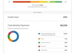 Transunion Example Credit Report And Printable Sample Credit Report