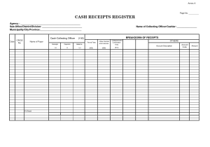 Up2date Bookkeeping Spreadsheet