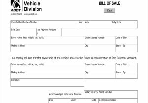 Used Auto Bill Of Sale Template Free And Used Car Bill Of Sale Template Uk