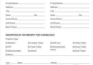 Vehicle Bill Of Sale Template Fillable Pdf And Motor Vehicle Bill Of Sale Template Free
