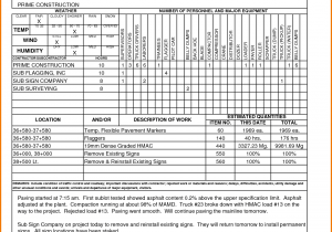 Weekly Construction Progress Report Format And Construction Progress Report Template Excel