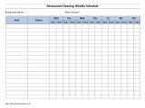 Weekly Employee Shift Schedule Template Excel and Spreadsheet for Employee Schedule