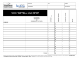 Weekly Sales Activity Report Template Excel And Weekly Activity Report Format Xls