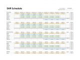 Work Hours Spreadsheet Templates and Employee Schedule Templates Excel