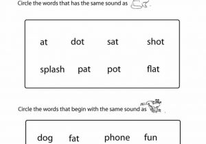 Worksheets For Phonics For The Kindergarten And Alphabet Phonics Worksheets