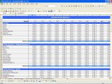 business budget template excel sample 4