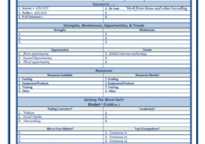 business plan template free pdf