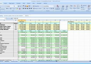 business spreadsheet examples