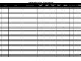 contract tracking spreadsheet template