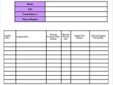 equipment inventory template sample