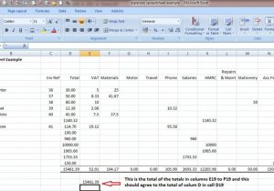 excel accounting formula sample