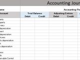 excel accounting template