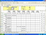excel employee schedule template 2