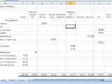 excel sheet format for daily expenses sample 1