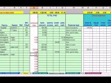 excel sheet format for daily expenses sample 2