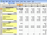 excel templates for business plan sample