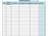expense spreadsheet template excel