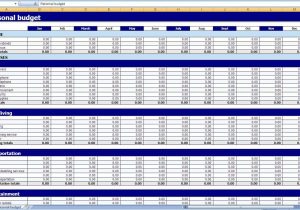 family budget spreadsheet template excel