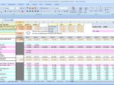 financial projection template excel sample