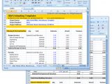 free building estimate format in excel sample