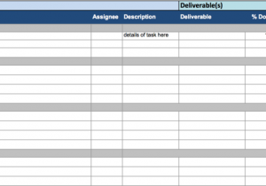 free excel project management tracking template