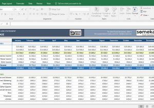 how to calculate profit and loss percentage in excel sample
