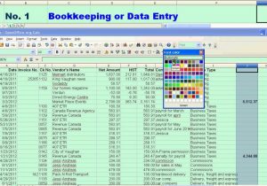 how to keep accounts in excel sample 4