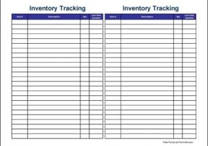 how to make stock inventory in excel sample