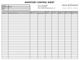 inventory spreadsheet template free download
