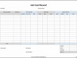 manufacturing cost sheet in excel sample