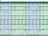 marketing plan excel template free download