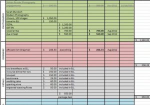 microsoft excel contract management template
