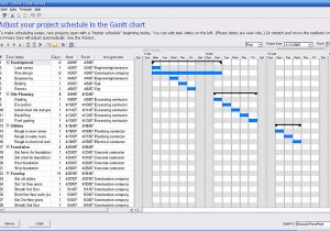 microsoft excel gantt chart template free download