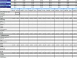 monthly budget template google docs sample