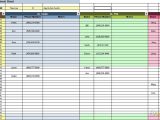 monthly work schedule template 2