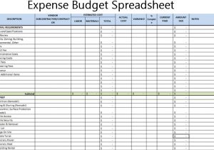 personal budget template excel sample 1
