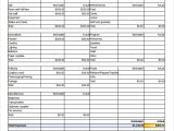 personal budget template excel sample 3