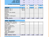 personal budget worksheet sample 1
