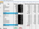 personal daily expense sheet excel sample