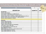 renovation budget spreadsheet template