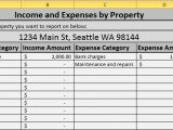 rental property analysis spreadsheet sample