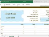 sales forecast template excel sample